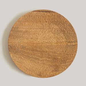 Plato de Madera de Mango 100% Duradero, Plato de Servir de Madera Hecho a Mano, Plato de Cena de Madera Natural, Plato para Servir Comida en la Mesa del Comedor - Product Image 2