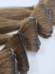 Dream Hair DR04 Hanoi Vietnamese Virgin Hair <b>Bleached</b> Tape Extensions Natural Wavy/straight Double Drawn Perm All Colors - Product Image 4