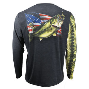 Camisa de Pesca para Hombre de Secado Rápido, Precio de Fábrica, Fabricación Profesional, Ligera, Sublimada, de Poliéster, Precio Económico - Product Image 2