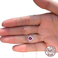 Collar con Colgante de Águila de Moissanita Certificada IGI, Chapado en Plata 925, Unisex, Estilo Lujoso, Cadena de Eslabones, para Uso Diario, Jewelux, Gran Venta