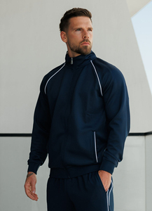 Impression de logo personnalisé, sweats à capuche zippés en polyester/coton de haute qualité, 240 g/m², vente en gros, automne, pour hommes - Product Image 6