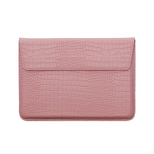 Genuine Leather Tablet Sleeve Tablet Pouch Elegant Crocodile Leather <b>Laptop</b> Sleeve Protective Case for <b>Laptops</b> Black - Product Image 4