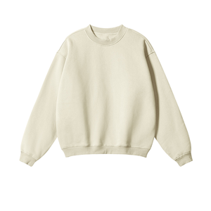 Proveedor de Sudaderas para Hombre con MOQ Bajo, Sudadera Sólida de Algodón Grueso para Hombre al por Mayor con Dobladillo Acanalado - Product Image 4