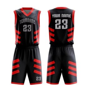 Conjunto de Uniformes de Baloncesto Personalizados de Última Moda, Uniformes de Equipo al por Mayor, Nuevo Diseño Ligero y Transpirable, Ropa Deportiva OEM de Marca Privada - Product Image 4