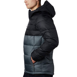 Veste matelassée à capuche pour homme, en tissu durable, imperméable, respirant, séchage rapide, polyester/coton, coupe classique, idéale pour l'hiver. - Product Image 3