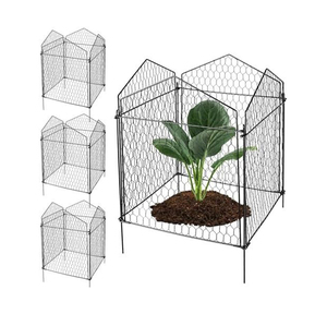 Garden Herb Protection Cage Chicken <b>Wire</b> Cloche - Product Image 2