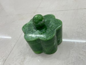 Boîte à bijoux en résine de haute qualité fabriquée à la main en Inde, élégante, organisateur, taille/couleur personnalisable, décoration d'intérieur, cadeau de mariage - Product Image 6