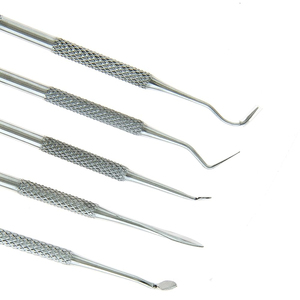 ชุดเครื่องมือแกะสลักขี้ผึ้งทางทันตกรรม 12 ชิ้น ทำจากเหล็กกล้าไร้สนิมเกรดทางการแพทย์ ขัดเงาอย่างดี คุณภาพเยี่ยม สำหรับการผ่าตัด - Product Image 3
