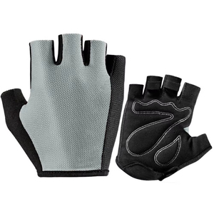 Custom Logo <b>Half</b> Finger Bike Gloves Anti <b>Slip</b> Padded Cycling Gloves OEM Production for Fitness and Cycling Brands Wholesale - Product Image 1