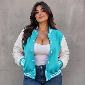 Chaqueta Universitaria de Cuero, Chaqueta Bomber de Cuero Genuino Hecha a Mano, Chaqueta Letterman, Chaqueta Clásica de Estilo Universitario Retro - Product Image 6