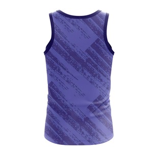 Camiseta sin mangas de tela duradera para sublimación, material transpirable y ligero, textura suave, perfecta para entrenamiento en el gimnasio - Product Image 6