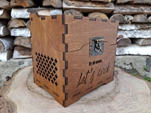 Caja de recetas de madera, caja de recetas personalizada, caja de recetas y tarjetas, separadores de recetas, regalo para esposa, organizador de recetas, almacenamiento de cocina - Product Image 5