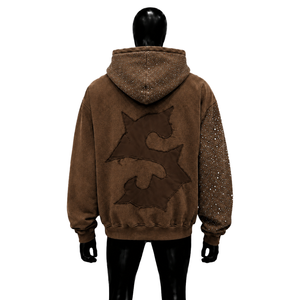 <b>MEN'S</b> CUSTOMIZED COLORS ZIP HOODIE OVERSIZED FLEECE EMBROIDERED Pockets Breathable WINTER STREETWEAR CASUAL FASHION Hip Hop - Product Image 2