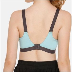 High Support Best Quality Seamless Women's Fitness Sport <b>Bra</b> Pakistan Made Spandex/Nylon Adjustable <b>Straps</b> Custom Logo Gym - Product Image 2