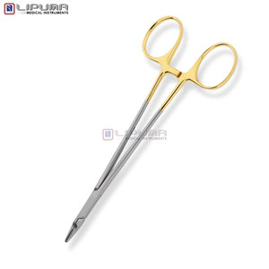 Portaagujas Quirúrgico RYDER de 6'' (15cm) con Mango de Anillo con Trinquete, Pinzas de Mandíbulas Rectas, Fuente de Alimentación Manual, Instrumentos Médicos - Product Image 5