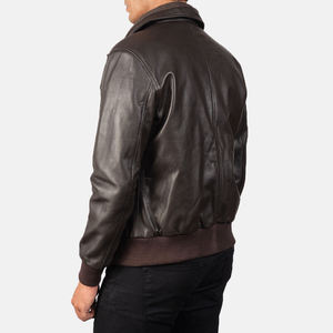 Nouvelle Veste Courte Slim en Cuir Véritable à Fermeture Éclair et Col Revers, Modèle 2026, Séchage Rapide, pour Homme et Femme, Couleur Unie, Meilleur Design, Idéale pour l'Hiver - Product Image 2