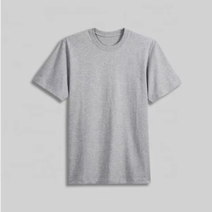 The New 145gsm <b>Combed</b> Cotton Round Neck Short-sleeved Breathable T-shirt for Men Women with Blank Design Can Be Customized Logo - Product Image 4