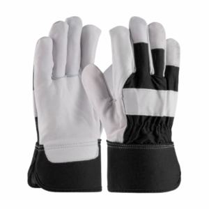 Vêtements de sécurité industrielle réfléchissants, gants en cuir de vachette certifiés CE, antistatiques, antivibrations, en polaire - Product Image 5