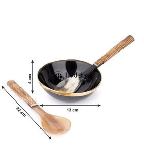 Cuenco de Lujo Hecho a Mano Estilo Ángel Redondo Decorativo para Comedor de Tradebyd - Product Image 5