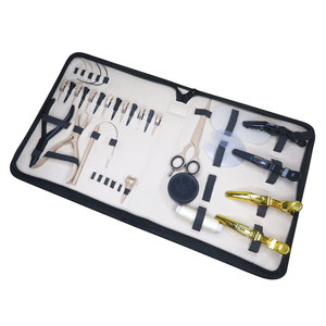 Premium Stainless Steel Material Quality <b>Micro</b> link Tool Kit in Hair <b>Extensions</b> Plier Custom logo Hair <b>Extension</b> Training Kit - Product Image 4
