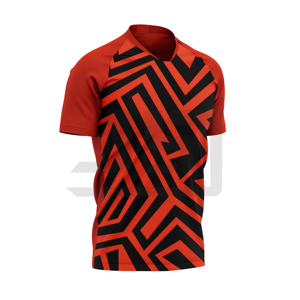 เสื้อฟุตบอลกีฬา ระบายอากาศ แห้งเร็ว ประสิทธิภาพสูง ผลิตจากผ้าฝ้าย 100% สำหรับฝึกซ้อม เล่นเกม และเป็นชุดยูนิฟอร์มสโมสร - Product Image 4