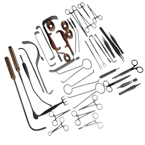 Ensemble complet d'instruments chirurgicaux pour interventions mammaires, outils médicaux en acier inoxydable pour la chirurgie esthétique et reconstructive - Product Image 1