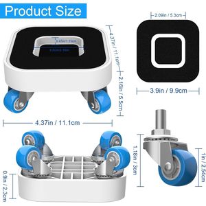 Set di Pattini per Mobili di Nuova Generazione con Ruote Girevoli a 360 Gradi, Strumento per Spostare Facilmente e con Mobilità i Mobili - Product Image 2