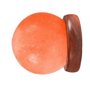 Lámpara de Noche de Sal Natural Tallada a Mano, Ecológica, Esfera de Sal Natural con Color Natural Brillante para Decoración Moderna del Hogar y la Oficina - Product Image 2