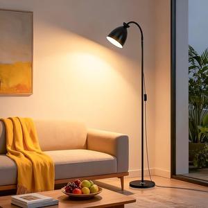 Lampe de sol LED mince à économie d'énergie avec un design moderne pour l'éclairage des appartements - Product Image 2