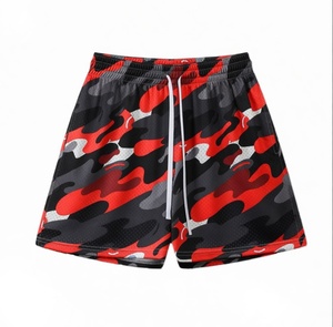 <b>Men's</b> Leopard Print Mesh Shorts Breathable Drawstring Casual Beachwear Summer Quick Dry Swim <b>Trunks</b> - Product Image 4