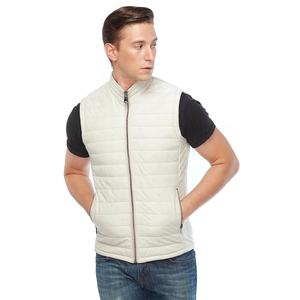 Chaleco acolchado de cuero de alta calidad para hombre con cierre de cremallera, nuevo chaleco calefactable de moda para invierno, transpirable y elegante - Product Image 1