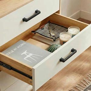 OEM Available Modern Zinc Alloy T-<b>Bar</b> Cabinet Handle Brushed Silver Drawer <b>Pull</b> <b>for</b> Kitchen Dining Room Bathroom Cabinets - Product Image 5