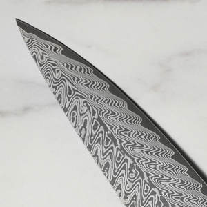 Cuchillo de Cocina de Acero de Damasco de Alto Rendimiento con Mango de Madera para Cocina Profesional, Cuchillo de Chef Hecho a Mano - Product Image 5