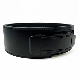 เข็มขัดยกน้ำหนักหนังวัวแท้แบบยูนิเซ็กซ์ สำหรับออกกำลังกาย ป้องกันการบาดเจ็บ พร้อมโลโก้สั่งทำพิเศษ และหัวเข็มขัดแบบคันโยก หนังกันน้ำ - Product Image 2