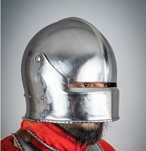 Casco Medieval de Prestigio, Armadura Duradera para la Cabeza de Guerrero, Diseñado para Demostraciones Históricas, Teatro y Actividades de Festivales - Product Image 5