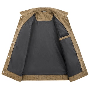 Padded Option <b>Jacket</b> <b>Men's</b> Slim Fit <b>Corduroy</b> <b>Jacket</b> New Youth Trendy Coat Zipper Front Casual Lapel Design for Autumn - Product Image 6