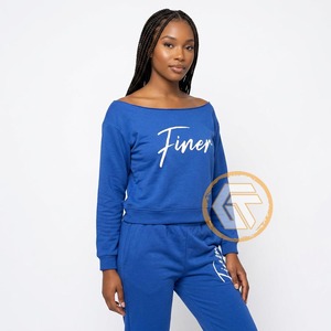 Conjunto de 2 Piezas de Algodón Felpa Casual para Mujer, Bordado con el Logotipo de Zeta Phi Beta, Ropa de Sororidad, Hecho a Medida, Alta Calidad - Product Image 4