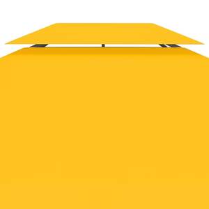 Couverture supérieure de gazebo jaune à 2 niveaux 13,1'x9,8' 1 oz/pied Accessoire pour auvent et pergola - Product Image 5