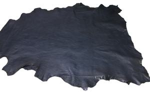 Peaux de mouton en cuir bleu foncé vieilli |   Peau d'agneau Napa en cuir souple de qualité supérieure, vente en gros de peaux de mouton - Product Image 6