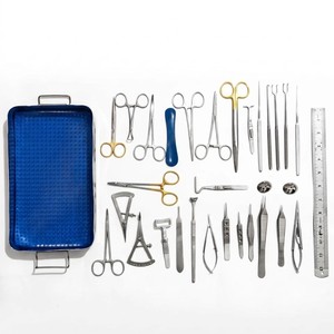 SHAHZIK INTERNATIONAL Sy-SIa-130 Kit de Instrumentos Quirúrgicos para Blefaroplastia, 30 Piezas, Acero Inoxidable, Certificado CE, Reutilizable - Product Image 5