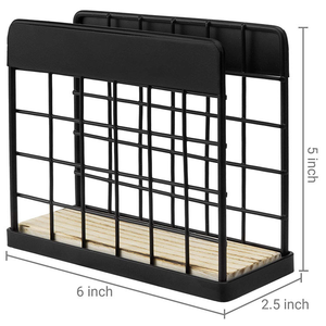 Bar <b>Metal</b> Restaurant Table Napkin Holder for Decorative Tissue Boxes - Product Image 3