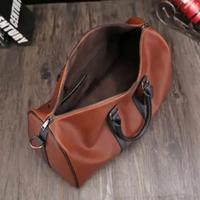 Riñonera Deportiva Unisex B S International de Cuero Genuino Hecha a Mano, Ecológica, Plegable, Ligera e Impermeable, 20L, para Autos