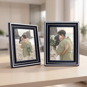 Cadre photo de table et mural haut de gamme, support décoratif polyvalent pour portraits de famille, photos de couple - Product Image 4