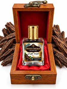 Huiles Aloura Luxe PRACHIN OUDH - Huile Naturelle Biologique 100% Pure Distillée à la Vapeur Bouteille Carrée Parfum Boisé Épicé Terrestre Pour Tous Types de Peau - Product Image 5