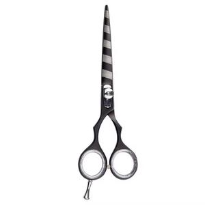 Ciseaux de coiffure professionnels en acier inoxydable 440C, lame tranchante, manche moyen, pour droitiers, usage en salon, légers, réutilisables - Product Image 3