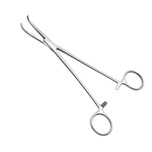 Pinzas Quirúrgicas Anguladas para Hemostasia, Instrumento Manual de Acero Inoxidable, Clase I, Certificado CE - Product Image 1
