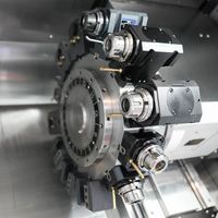 Centro de Torneado con Herramienta Móvil en Eje Y y Eje C para Piezas Torneadas y Fresadas de Precisión y Ejes de Acero Inoxidable