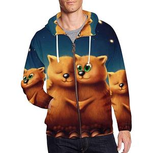 Sudadera con Capucha Sublimada para Hombre de Primera Calidad en Diferentes Tallas, Estilo Básico Único, Diseño de Logotipo Personalizado - Product Image 3