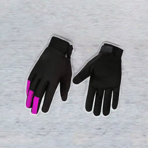 <b>Skeleton</b> Print <b>Full</b> Finger Anti-Uv Breathable Cycling Gloves Hook Loop Closure Non-Slip Polyester Quick Drying Polyurethane - Product Image 5