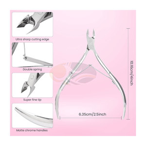 Coupe-cuticules professionnel en acier inoxydable pour bébé, avec une large ouverture de mâchoire, pour pédicure et manucure - Product Image 3